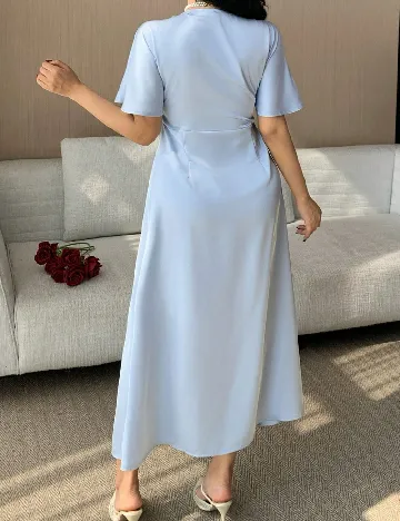 Rochie lunga Dazy, albastru