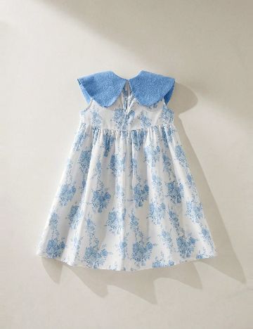 Rochie Shein Kids, alb/albastru