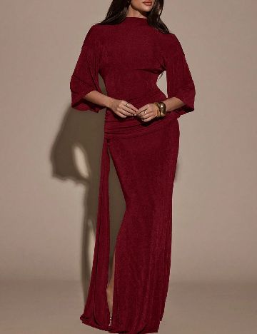 Rochie lunga SHEIN, rosu