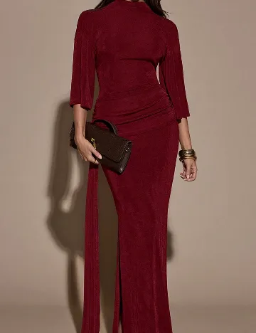 Rochie lunga SHEIN, rosu