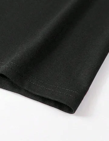 Tricou SHEIN Plus Size Men, negru