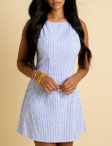 Rochie scurta SHEIN, albastru