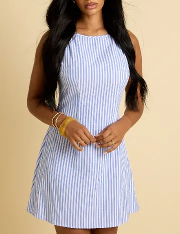 Rochie scurta SHEIN, albastru