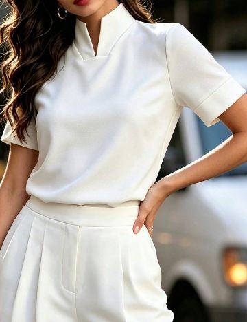 Bluza SHEIN, alb