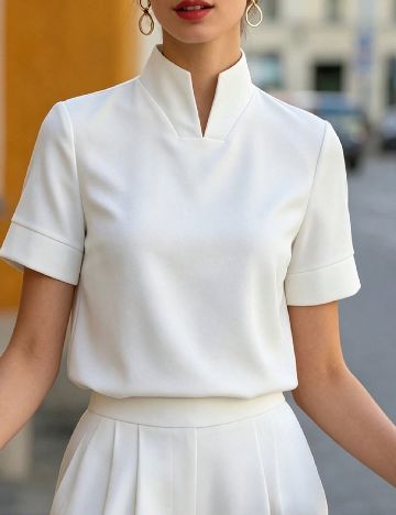 Bluza SHEIN, alb