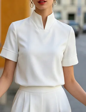 Bluza SHEIN, alb