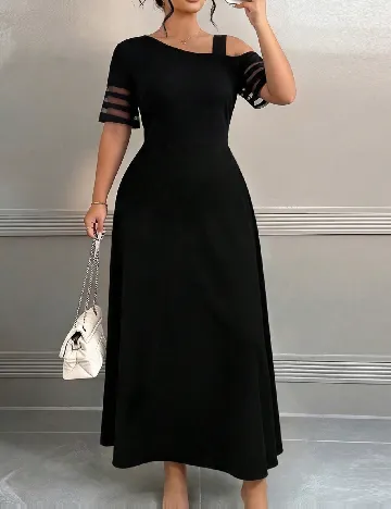 Rochie lunga SHEIN CURVE, negru