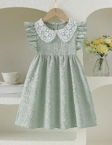 Rochie Shein Kids, verde