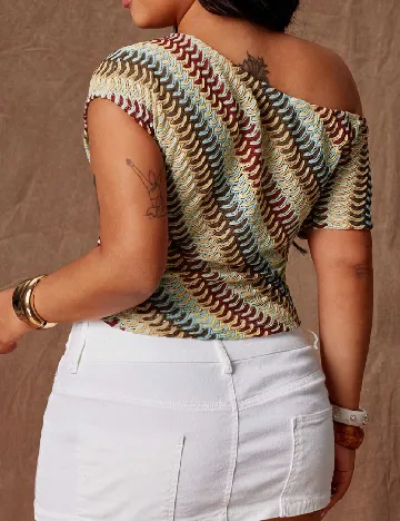 Top SHEIN CURVE, mix culori