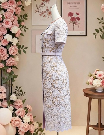 Rochie medie SHEIN, mov