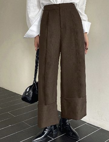 Pantaloni Dazy, maro