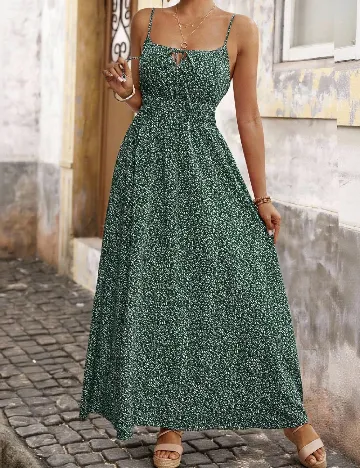 Rochie lunga SHEIN, verde