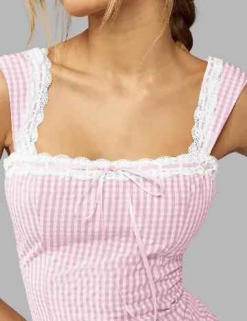 Rochie scurta SHEIN, roz