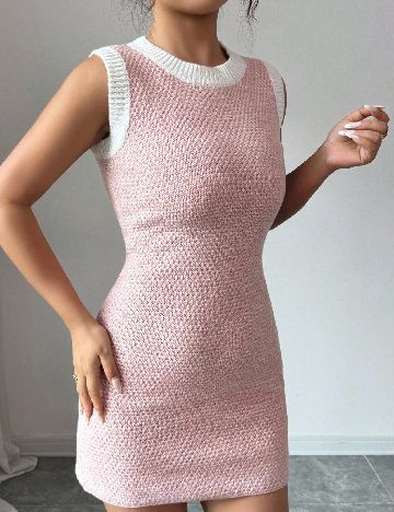 Rochie scurta SHEIN, roz