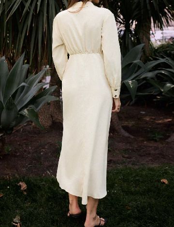 Rochie medie SHEIN, crem