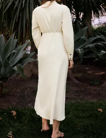 Rochie medie SHEIN, crem