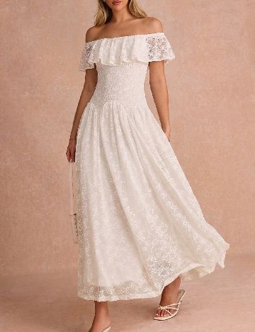 Rochie lunga SHEIN, alb