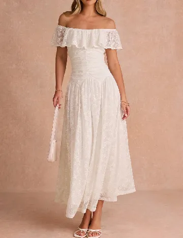 Rochie lunga SHEIN, alb
