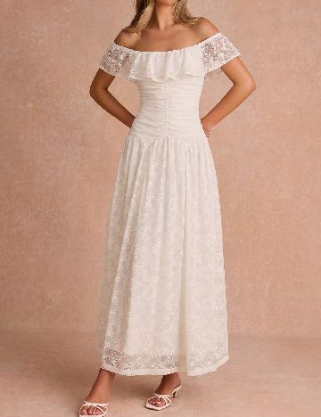 Rochie lunga SHEIN, alb