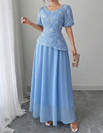 Rochie lunga SHEIN, albastru