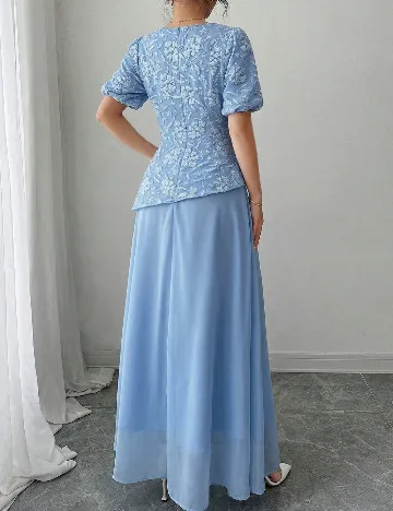 Rochie lunga SHEIN, albastru
