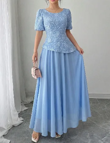 Rochie lunga SHEIN, albastru