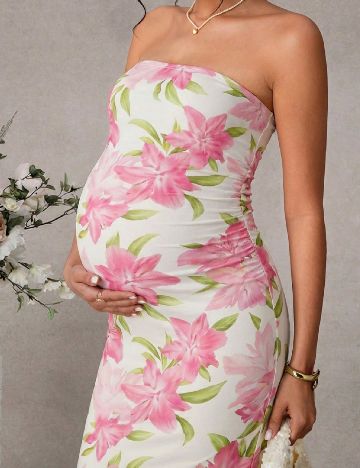 Rochie medie SHEIN Maternity, roz