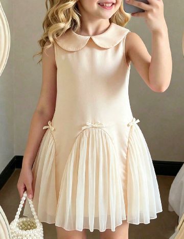 Rochie Shein Kids, crem