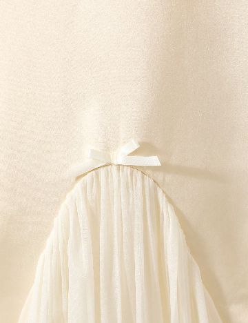 Rochie Shein Kids, crem