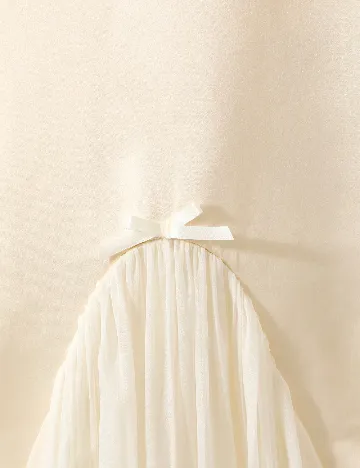 Rochie Shein Kids, crem