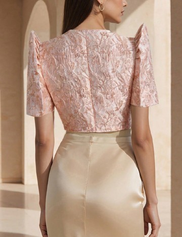 Bolero SHEIN, roz