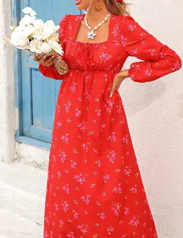 Rochie medie SHEIN, rosu