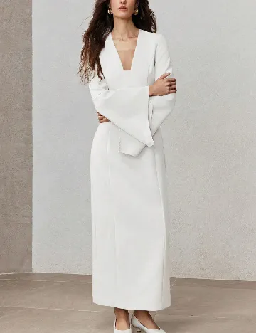 Rochie lunga SHEIN, alb