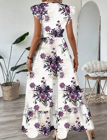 Rochie lunga Emery Rose, alb