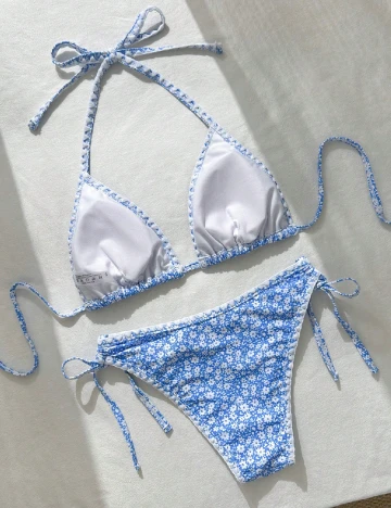Costum de baie SHEIN, albastru