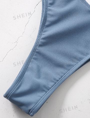 Costum de baie SHEIN, albastru