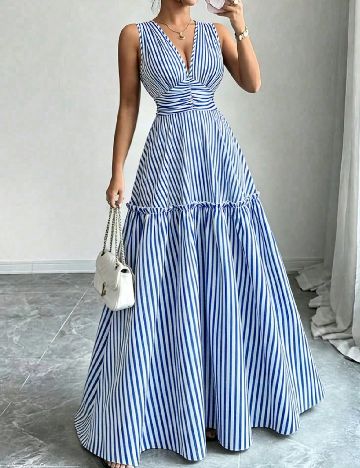 Rochie lunga SHEIN, albastru