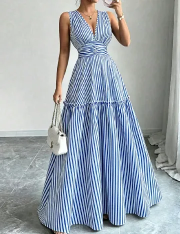 Rochie lunga SHEIN, albastru