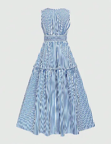 Rochie lunga SHEIN, albastru