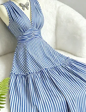 Rochie lunga SHEIN, albastru