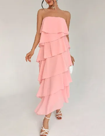 Rochie medie SHEIN, roz