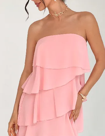 Rochie medie SHEIN, roz