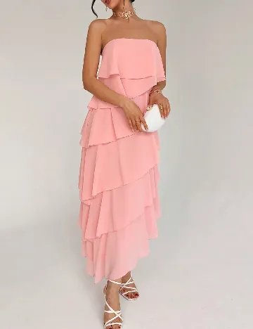 Rochie medie SHEIN, roz
