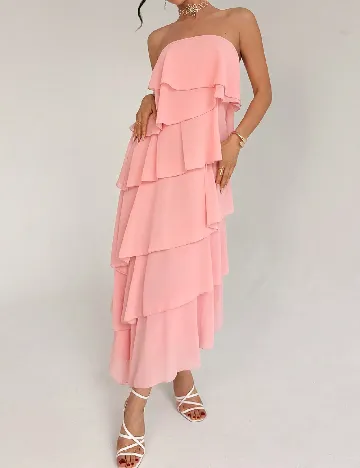 Rochie medie SHEIN, roz