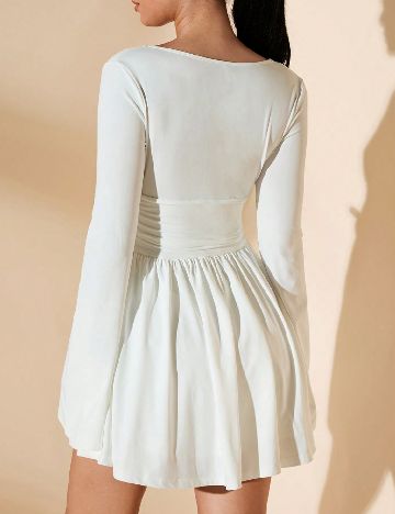 Rochie scurta SHEIN, alb