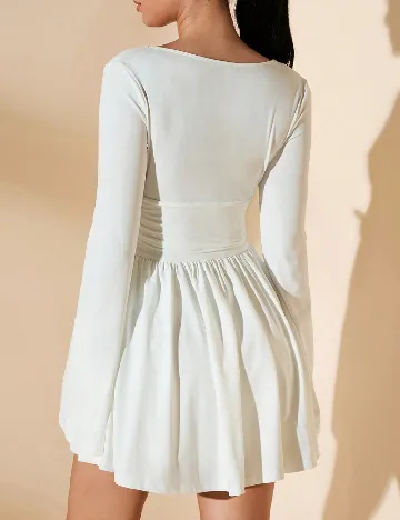 Rochie scurta SHEIN, alb