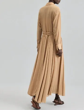 Rochie lunga Ontre, maro