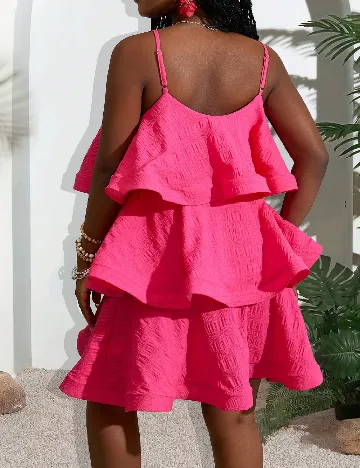 Rochie scurta SHEIN, roz