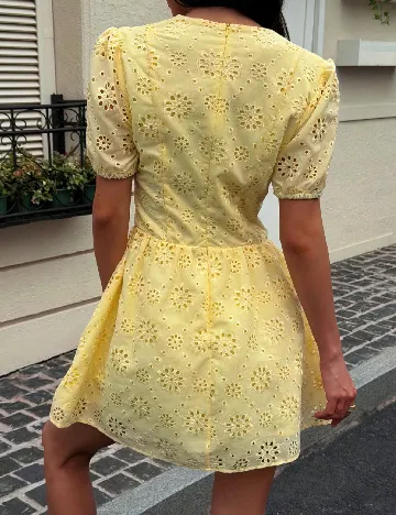 Rochie scurta Dazy, galben