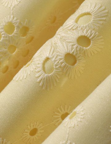 Rochie scurta Dazy, galben